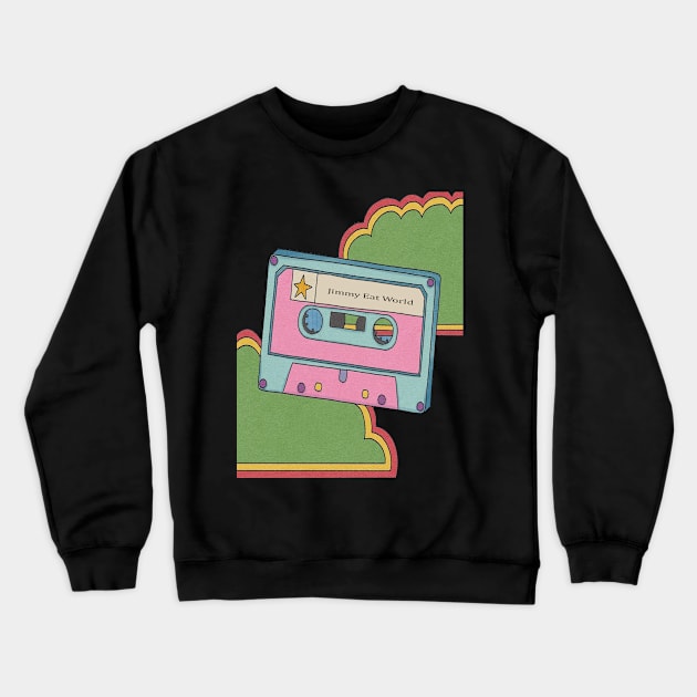 vintage cassette tape Jimmy Eat World Crewneck Sweatshirt by Little Foxnice